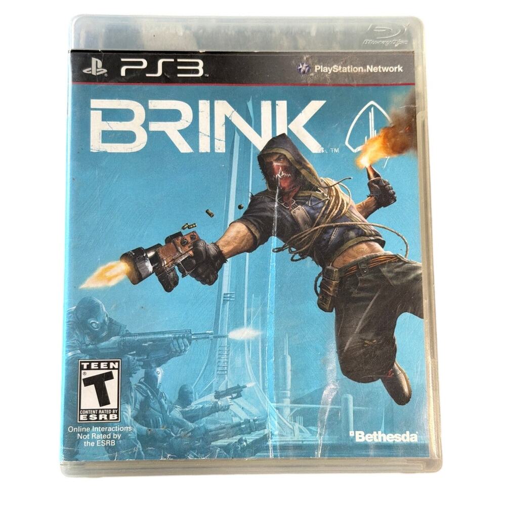 Brink Playstation 3 PS3 Bethesda Video Game 2011
